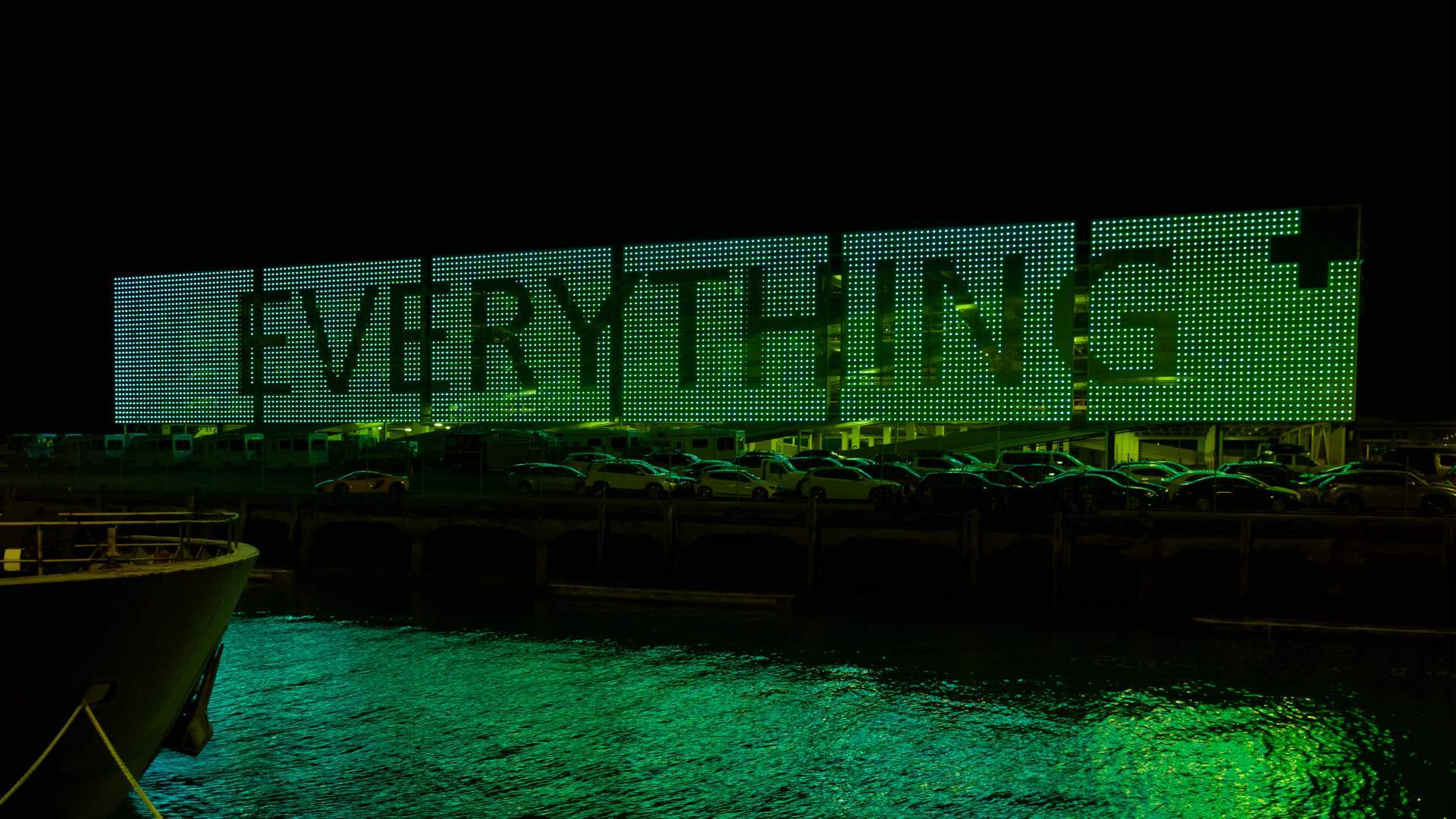 'Everything' Is Fiona Jack's New 110 Metre-Long Light Show Lighting Up Auckland's CBD